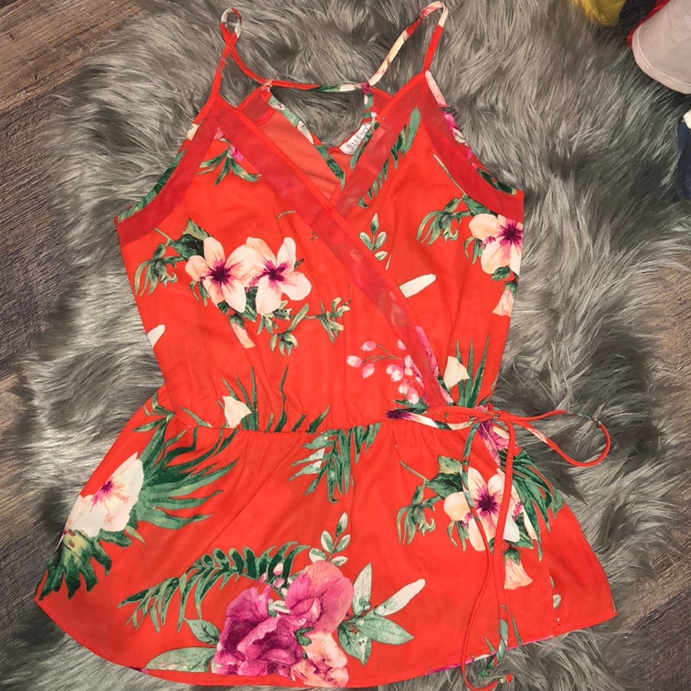 Tank top blouse